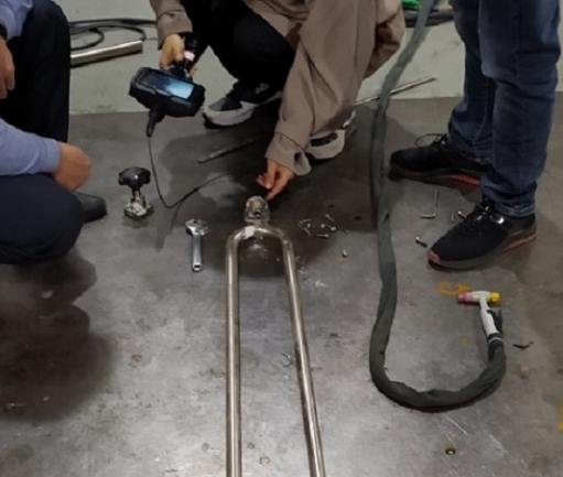 Application cases of industrial borescope products in clean pipelines