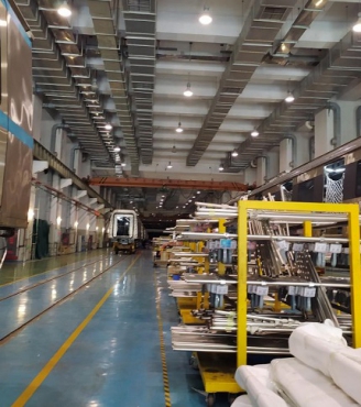 Industrial borescope for subway air cylinder inspection