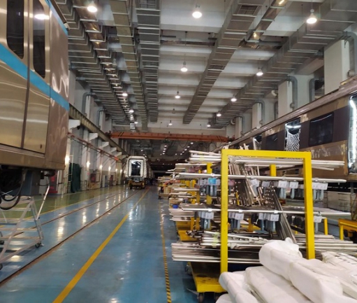 Industrial borescope for subway air cylinder inspection